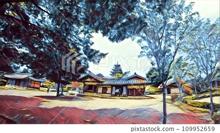 Park scene illustration 109952659