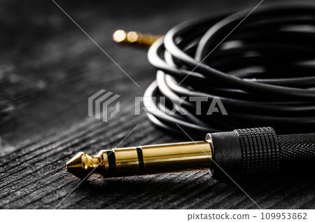 audio cable with Jack connectors audio cable with Jack connectors 109953862