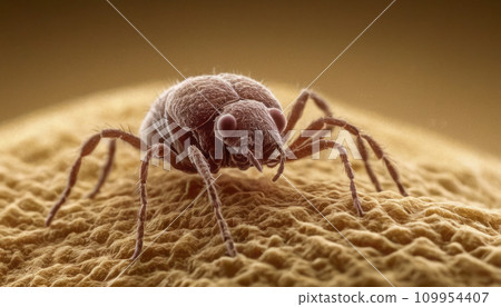 AI-generated content. Dust Mite in Natural Habitat 109954407