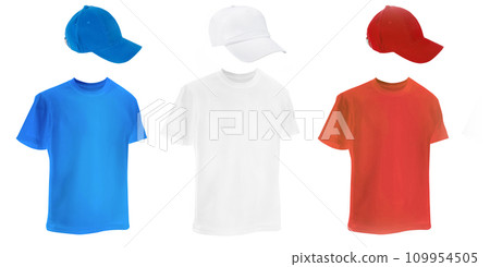 Different Colourful T-shirts Different Colourful T-shirts 109954505