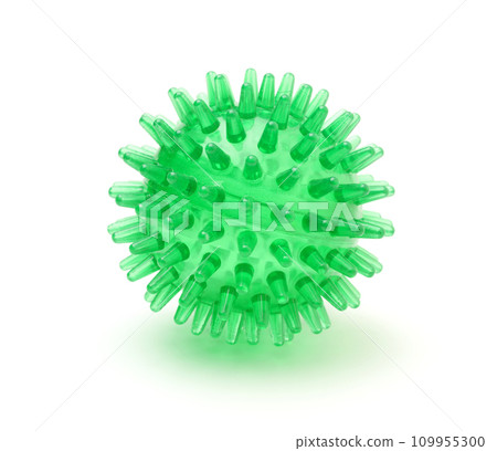 Massage ball isolated on white. 109955300
