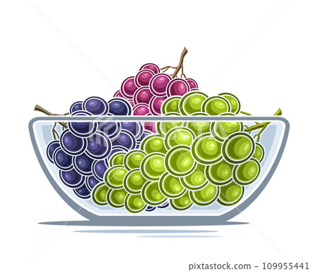 Vector logo for Grape 109955441