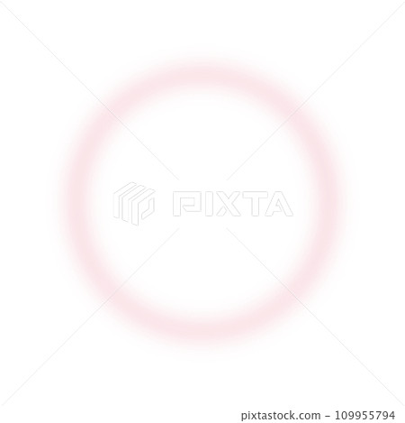 Baby Pink Circle Spray Element Design For Decorative 109955794