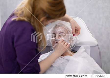 A professional beauty salon follows strict disinfection and sterilization rules. A professional beauty salon follows strict disinfection and sterilization rules. 109956669
