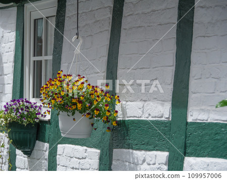 the city of Schleswig at the river schlei in germany the city of Schleswig at the river schlei in germany 109957006