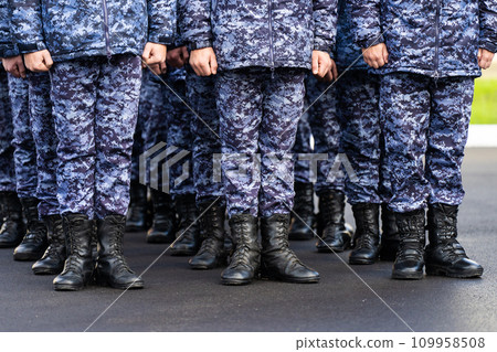 Army military formation from the National Guard. 109958508