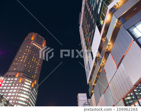 [Shibuya-ku, Tokyo] Shibuya evening view - Cerulean Tower and Shibuya Fukuras (November 2023) 109962268