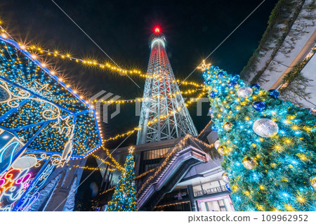 "Tokyo" Tokyo Skytree Tokyo Skytree Town Christmas Illumination "Tokyo" Tokyo Skytree Tokyo Skytree Town Christmas Illumination 109962952
