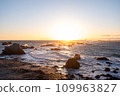 Sunset seen from Morito coast 109963827