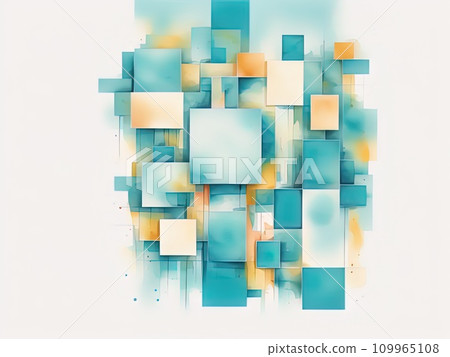 cyan squares abstract background geometric cyan squares abstract background geometric 109965108