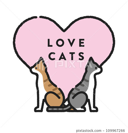 cat cat illustration 109967266