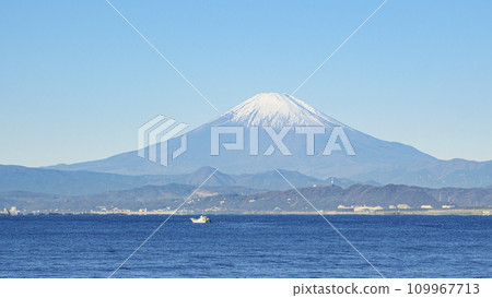 相模灣日出時的富士山 相模灣日出時的富士山 109967713