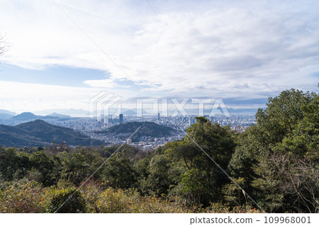 從牛田山山頂眺望的景色（牛田山橫貫路線） 109968001