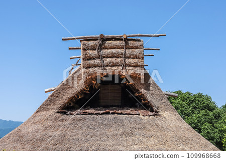 Hida no Sato thatched gable gable 109968668