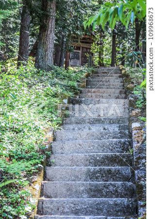 Hida no Sato Takumi Shrine approach Hida no Sato Takumi Shrine approach 109968673
