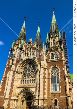 Church of Sts. Olha and Elizabeth in Lviv, Ukraine 109969217