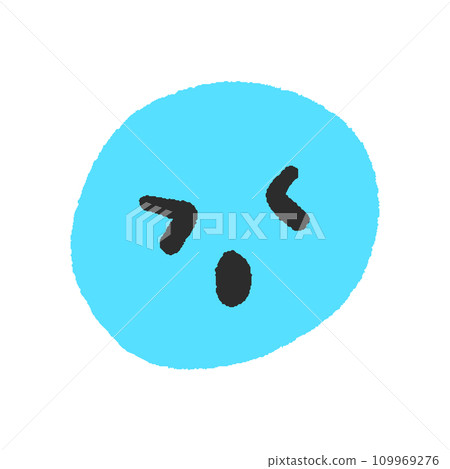 表情震驚或受傷的表情符號-簡單可愛的手繪臉部設計素材 表情震驚或受傷的表情符號-簡單可愛的手繪臉部設計素材 109969276