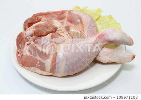 Domestic young chicken thigh with bone (for roast chicken) 109971108