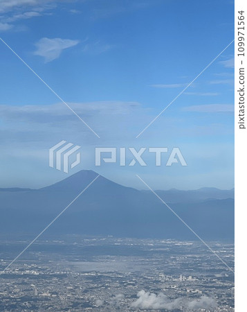 Mt. Fuji from the plane Mt. Fuji from the plane 109971564