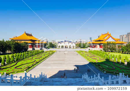 Taipei Chiang Kai-shek Memorial Hall, Freedom Square Pavilion and National Buildings Taipei Chiang Kai-shek Memorial Hall, Freedom Square Pavilion and National Buildings 109972159