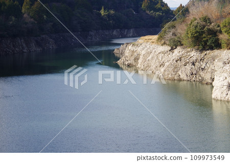 Dam lake of drought Dam lake of drought 109973549