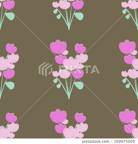Flower pattern illustration Flower pattern illustration 109975009
