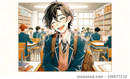 Daily life of high school students Daily life of high school students 109977210