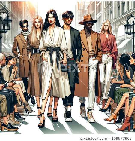 Top models who stand out just by walking Top models who stand out just by walking 109977905