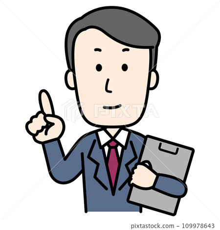 businessman making a proposal businessman making a proposal 109978643