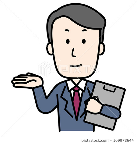 提出建議的商人 109978644