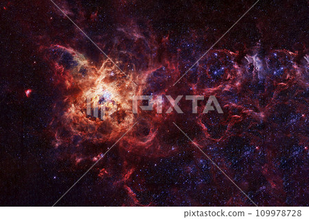 Beautiful cosmic nebula. Elements of this image furnished by NASA Beautiful cosmic nebula. Elements of this image furnished by NASA 109978728