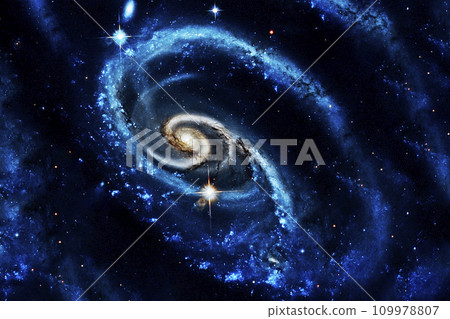 Blue Galaxy. Elements of this image furnished by NASA Blue Galaxy. Elements of this image furnished by NASA 109978807