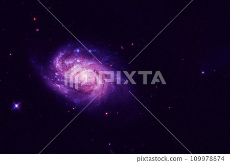 A distant galaxy. Elements of this image furnished by NASA 109978874