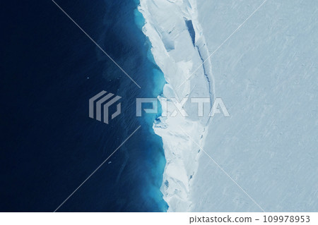 Antarctica from space. Elements of this image furnished by NASA 109978953