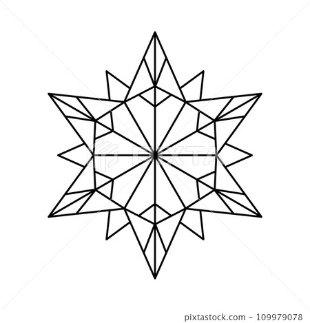 Origami Star of Bethlehem