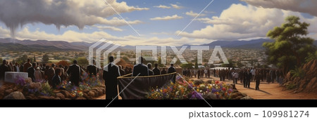 Farewell to the last journey, funeral 109981274