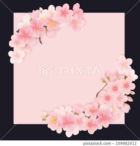 Somei Yoshino cherry blossom frame material 109982012