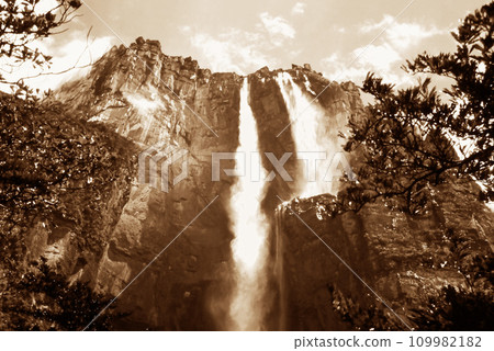 Venezuela's unexplored Angel Falls Venezuela's unexplored Angel Falls 109982182