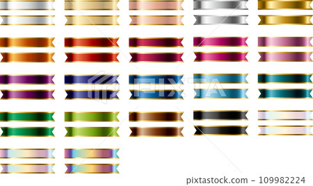 Color variation, ribbon edge 1 Color variation, ribbon edge 1 109982224