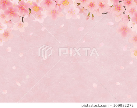 Illustration to feel the texture of Japanese paper Illustration to feel the texture of Japanese paper 109982272