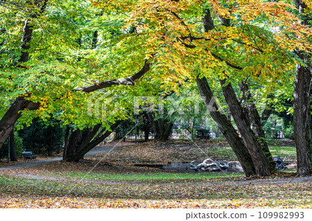 Karl-Amadeus-Hartmann Fountain at Munich, Germany. Located at Maximiliansplatz in the center of Munich 109982993