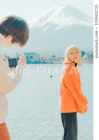 camera boy taking a photo camera boy taking a photo 109983735