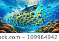 魚被鯊魚攻擊 109984942