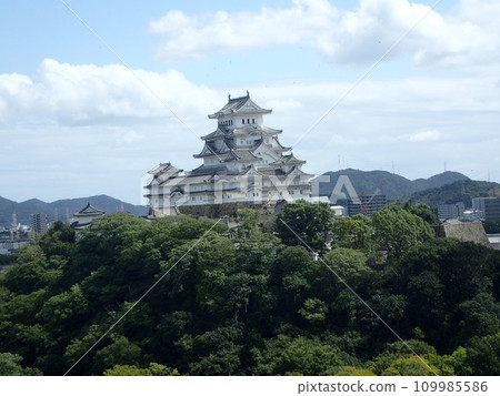 Himeji Castle is located in Himeji City, Hyogo Prefecture, and is one of the 12 existing castle towers. Himeji Castle is located in Himeji City, Hyogo Prefecture, and is one of the 12 existing castle towers. 109985586
