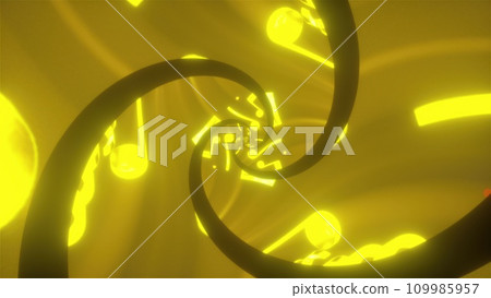 Music spiral notes Music spiral notes 109985957