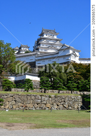 Himeji Castle 119 Large castle tower, small castle tower, Kamiyama Sato Kuruwa 109986575