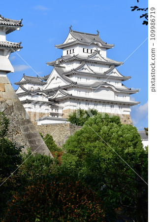 姬路城 154 大天守閣、小天守閣、西之丸角樓 姬路城 154 大天守閣、小天守閣、西之丸角樓 109986719