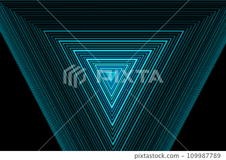 Triangle particle CG background wallpaper 109987789