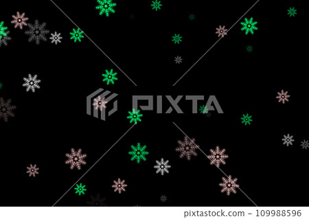 Snow crystal color particle CG background wallpaper Snow crystal color particle CG background wallpaper 109988596
