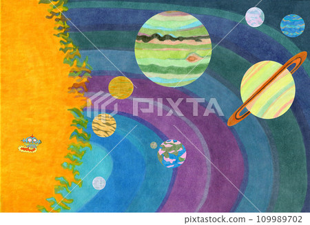 spaceship appearing in the solar system spaceship appearing in the solar system 109989702